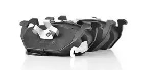 Комплект тормозных колодок, дисковый тормоз BSG купить